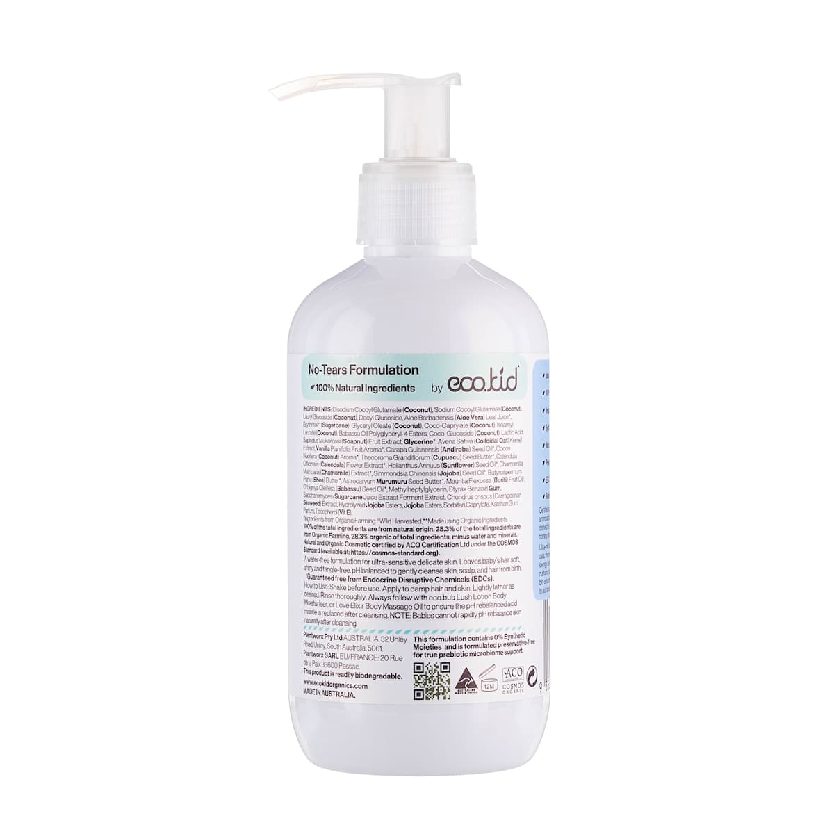 Thumbnail Eco.bub Organics Nju:bie Easy Peasy Hair & Body Wash 225ml