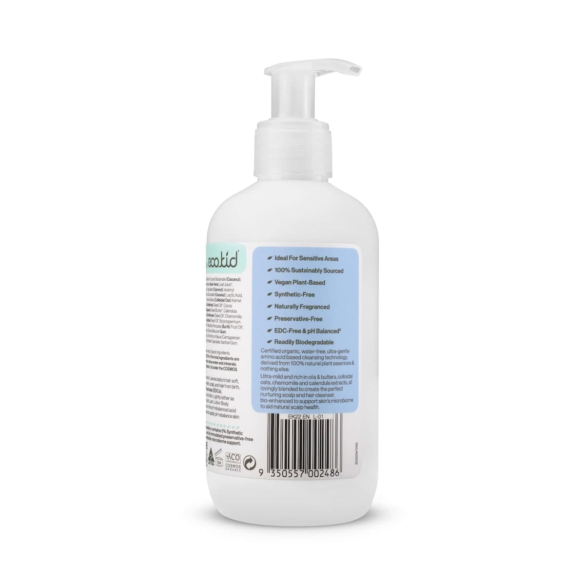 Thumbnail Eco.bub Organics Nju:bie Easy Peasy Hair & Body Wash 225ml