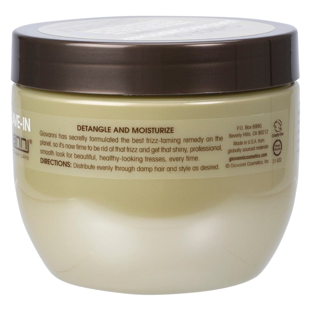Thumbnail Giovanni Smoothing Castor Oil Conditioner 340ml
