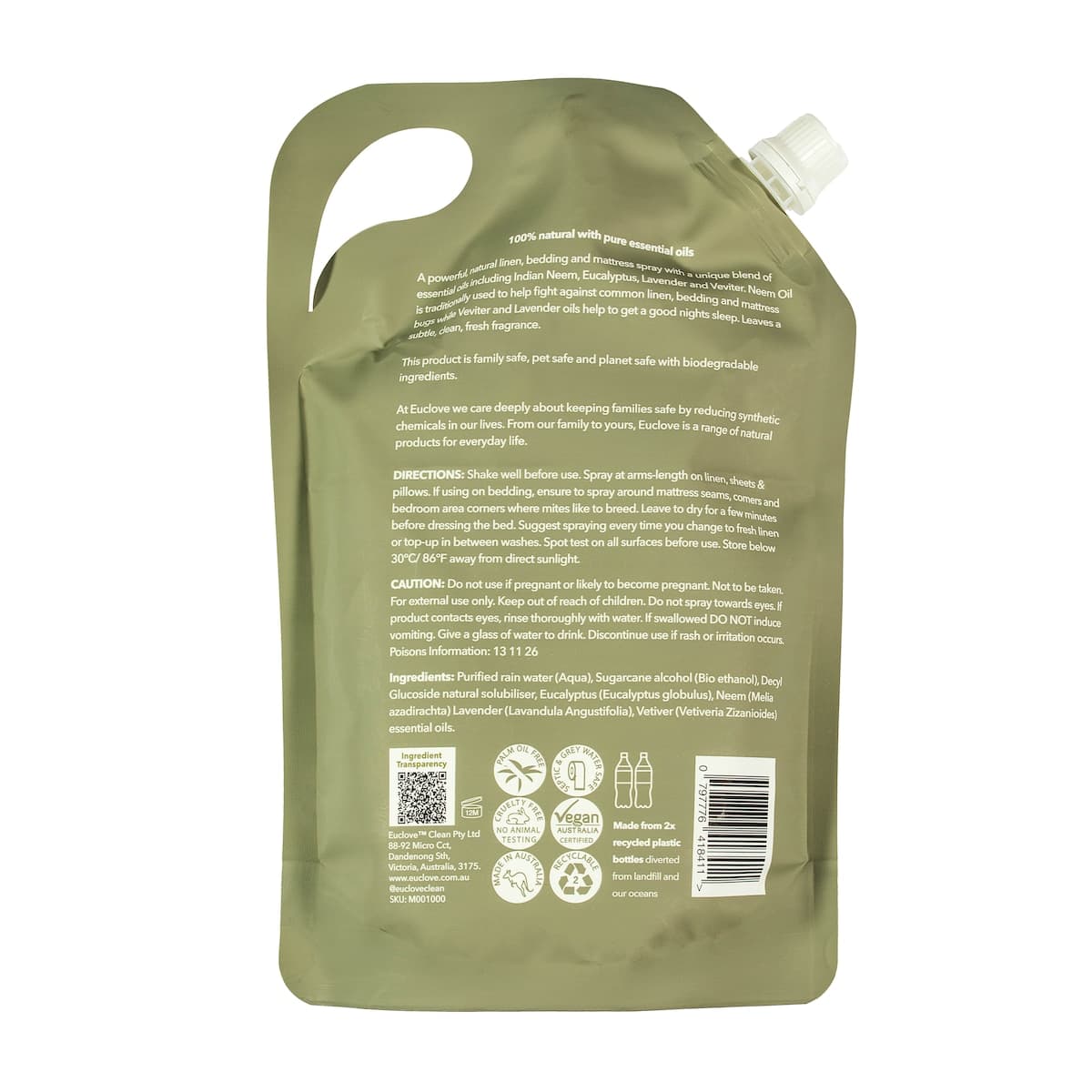 Thumbnail Euclove Linen Spray Refill 1L
