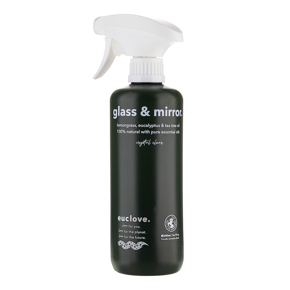 Euclove Glass & Mirror Cleaner 500ml