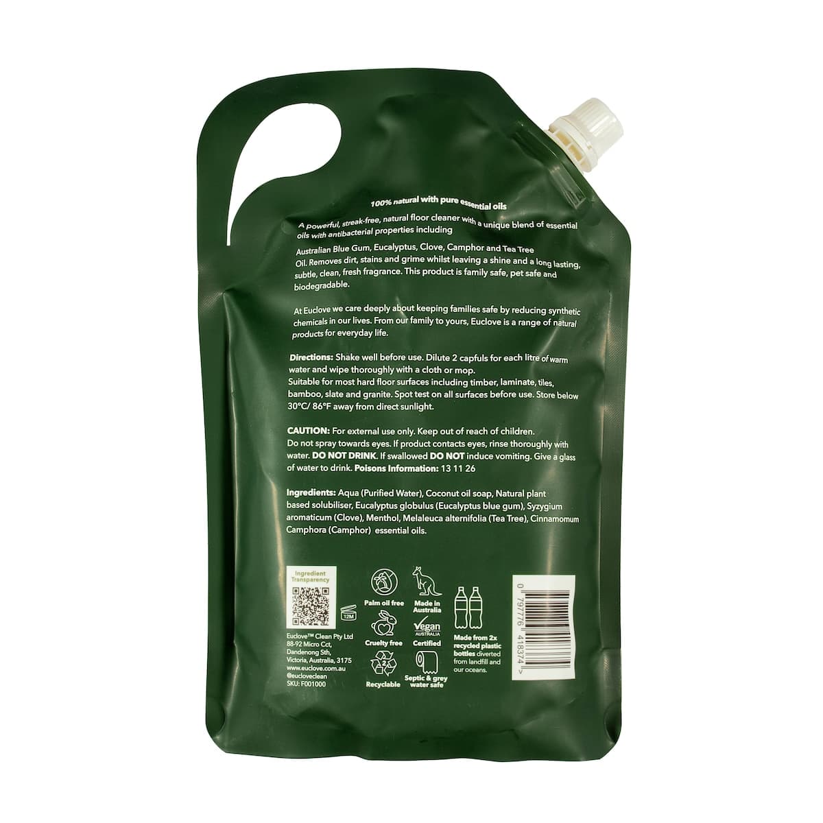 Thumbnail Euclove Floor Cleaner Refill 1L