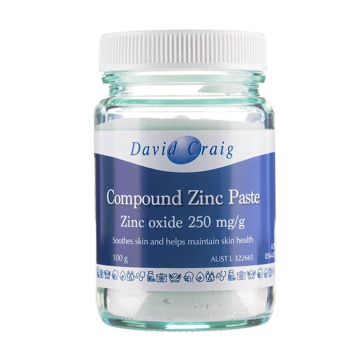 Thumbnail David Craig Compound Zinc Paste Zinc Oxide 25% 100g