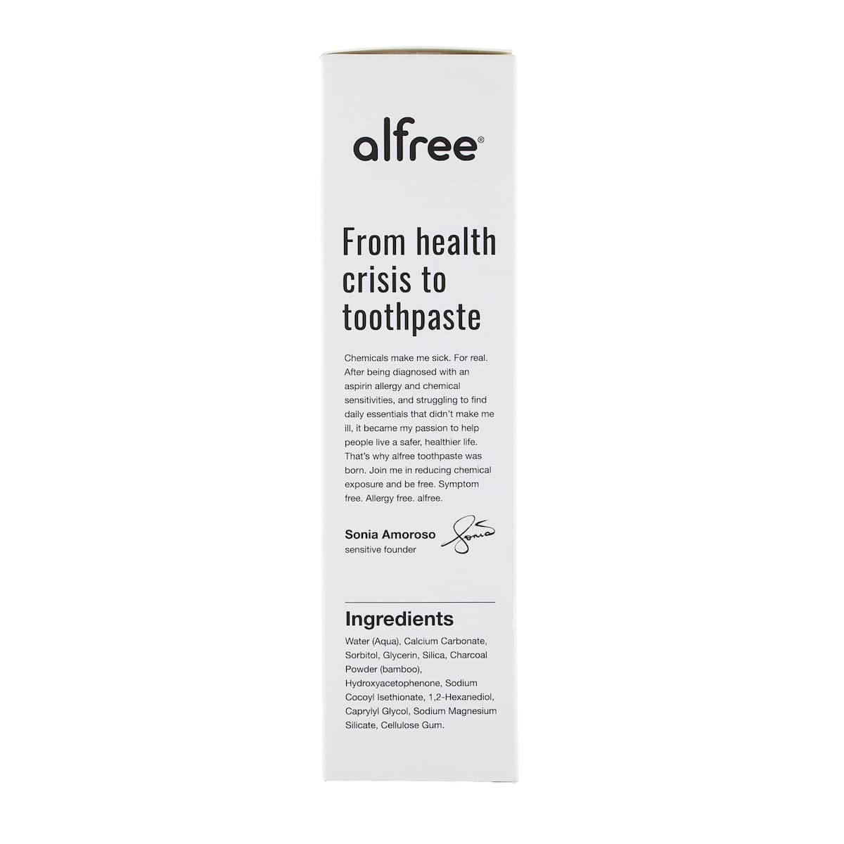 Thumbnail Alfree Plain Whitening Toothpaste 80g