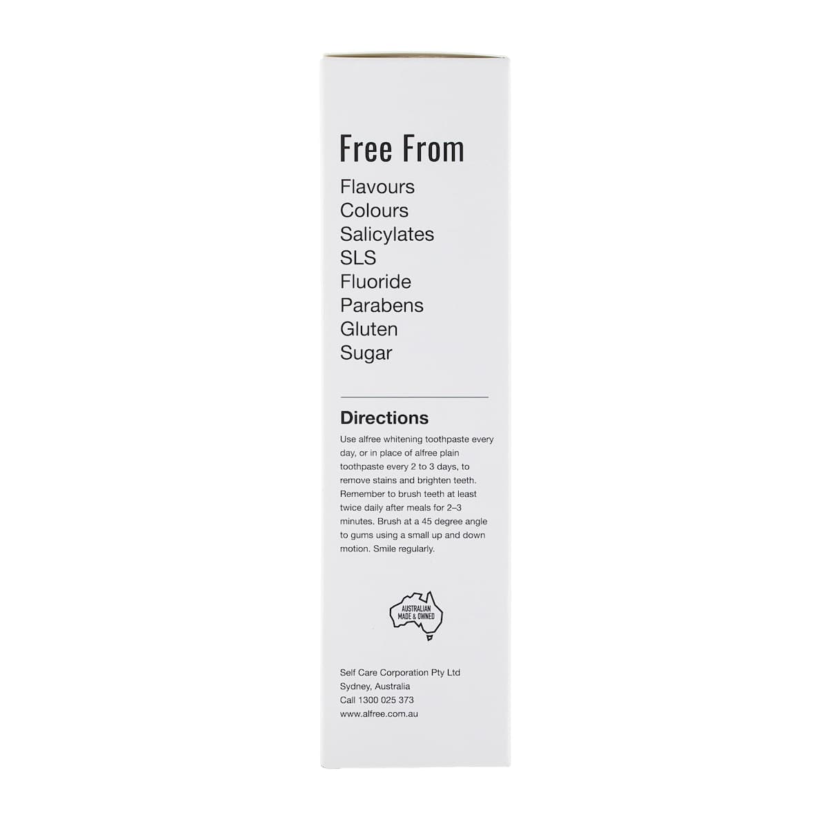Thumbnail Alfree Plain Whitening Toothpaste 80g