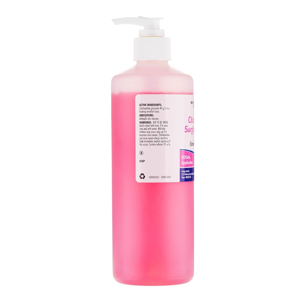 Thumbnail Perrigo 4% Chlorhexidine Surgical Scrub 500ml