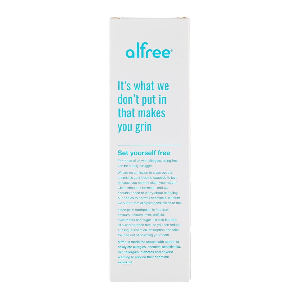 Thumbnail Alfree Plain Toothpaste 100g