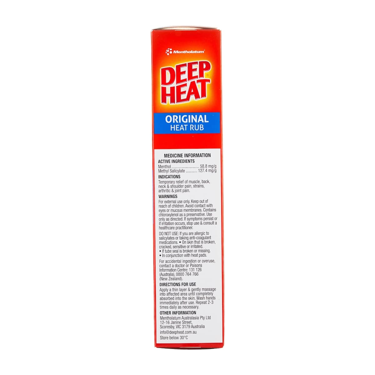Thumbnail Deep Heat Original Heat Rub 50g