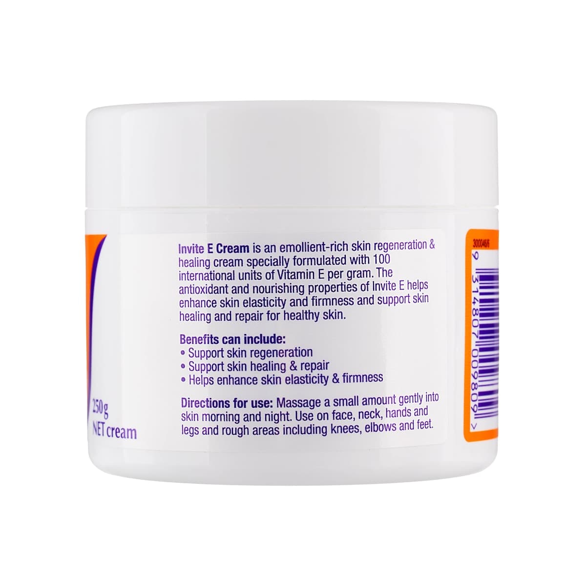 Thumbnail Invite E Vitamin E Cream Jar 250g
