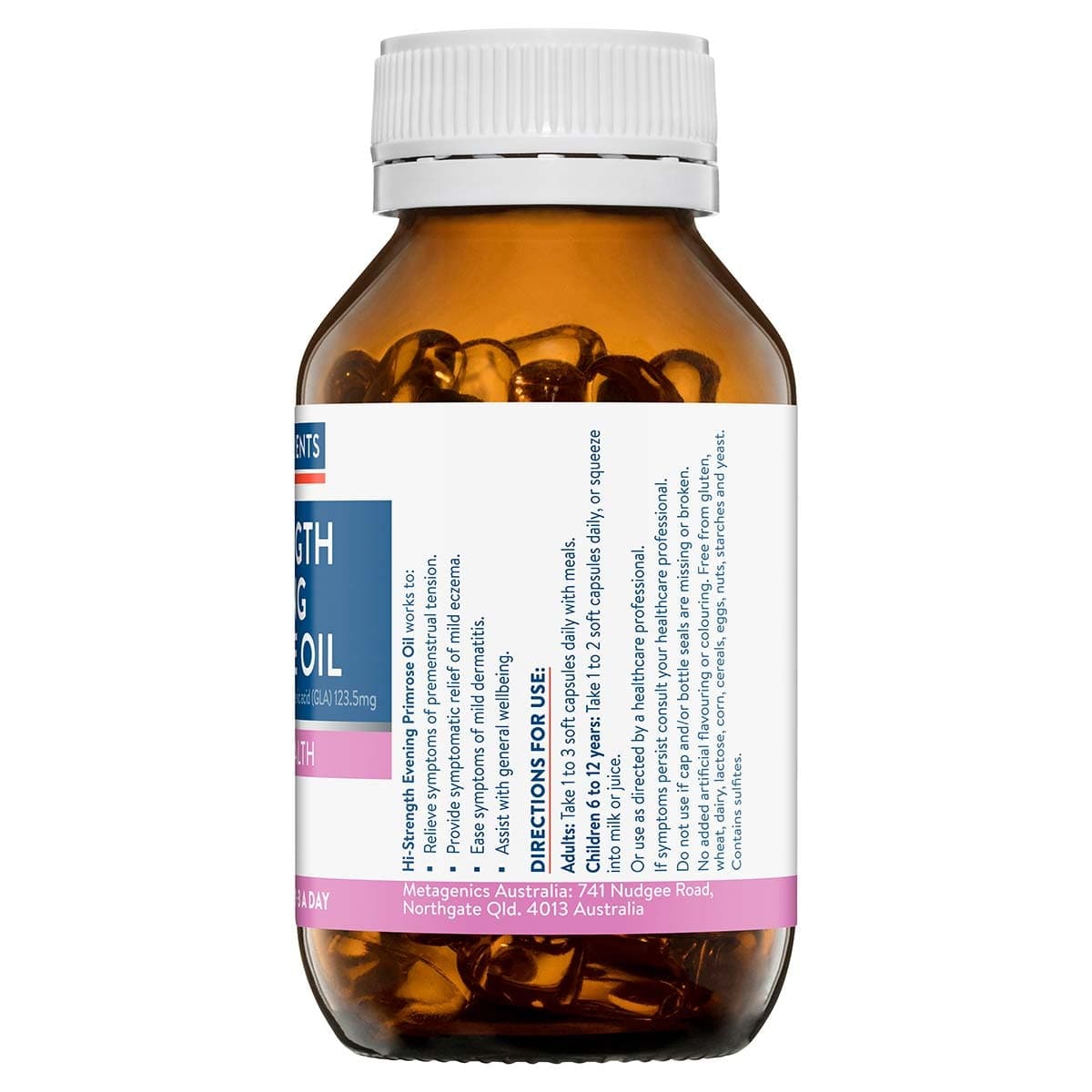 Thumbnail Ethical Nutrients Hi-Strength Evening Primrose Oil 60 Capsules