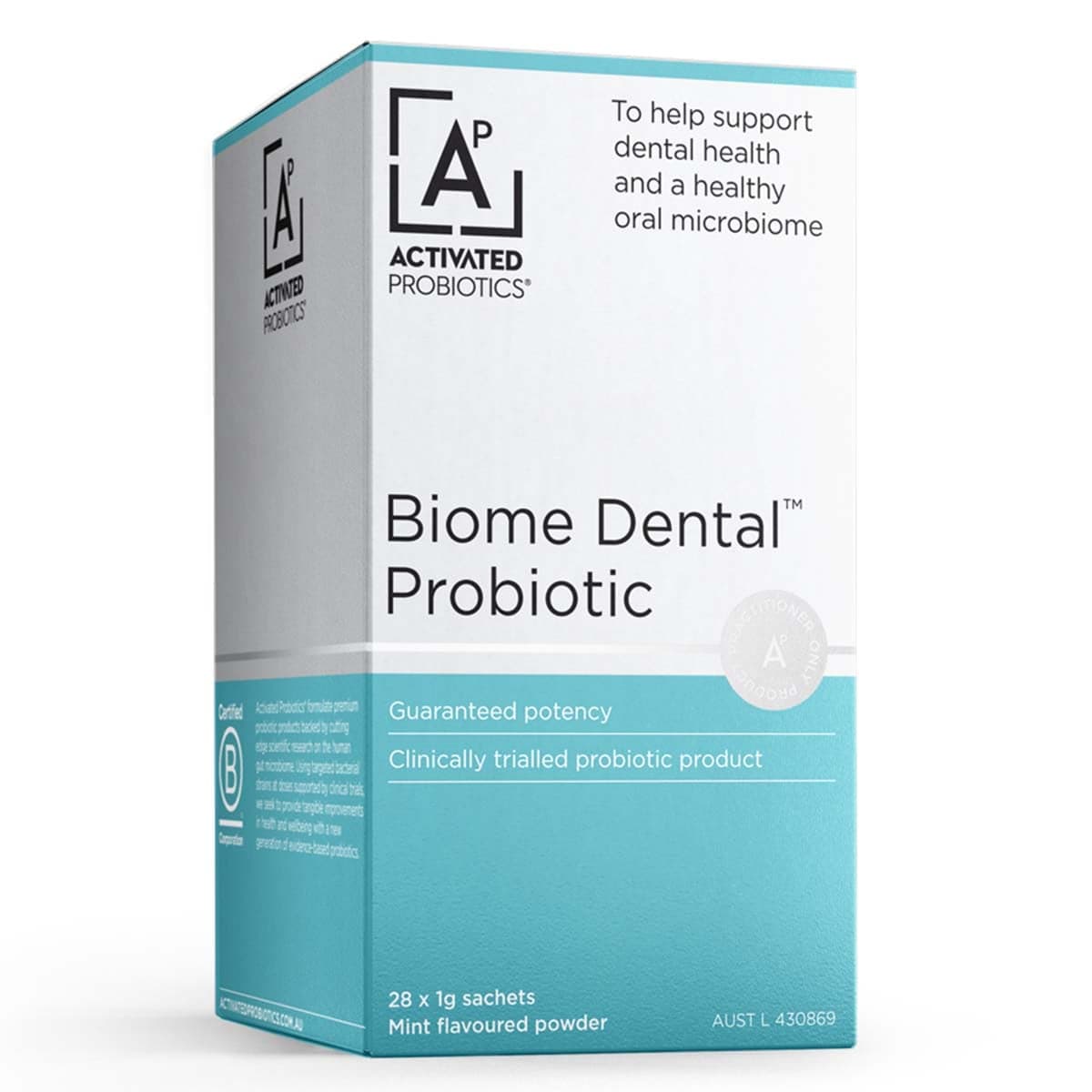Thumbnail Activated Probiotics Biome Dental Probiotic Powder 28g