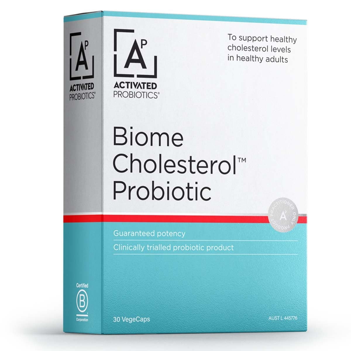 Thumbnail Activated Probiotics Biome Cholesterol Probiotic 30 Capsules