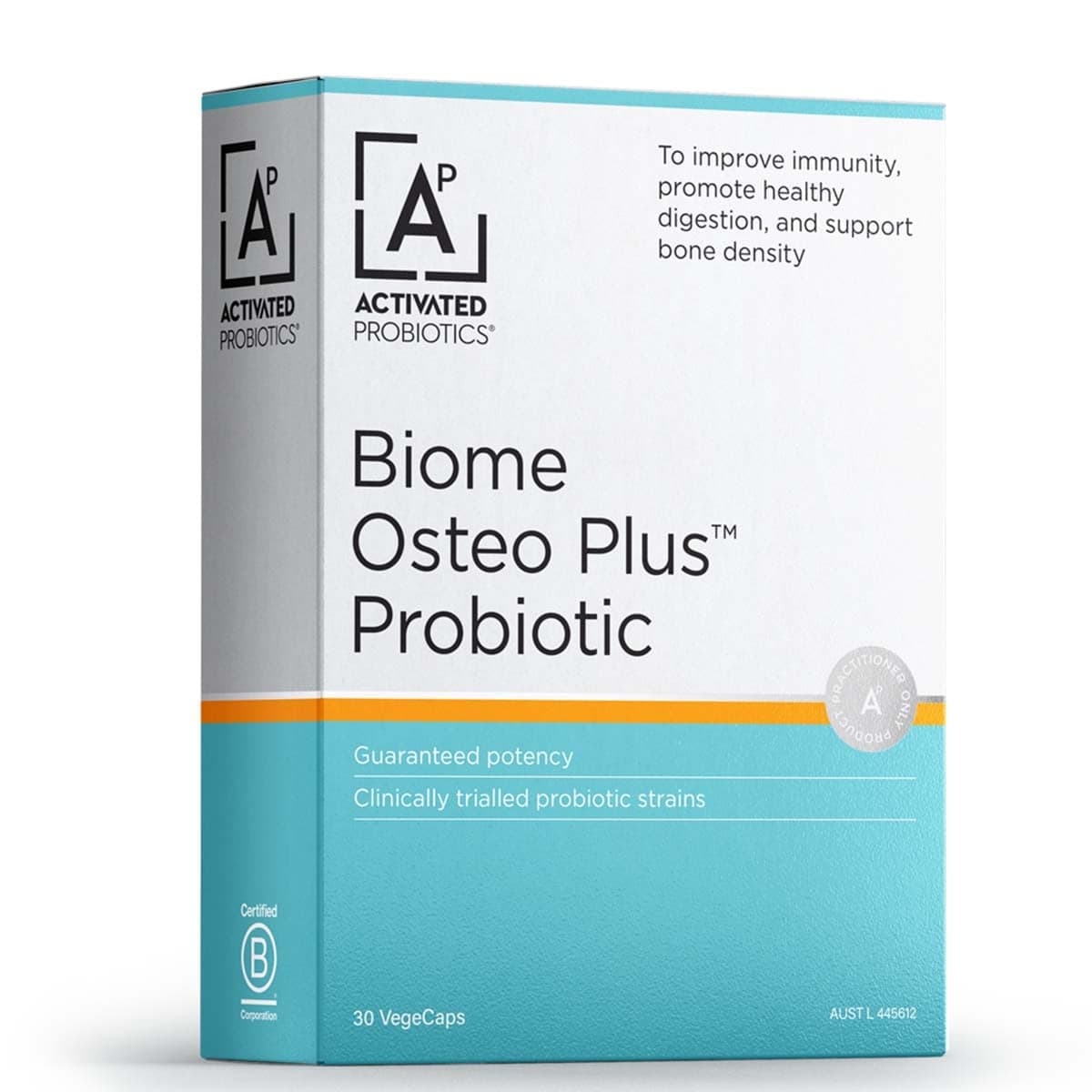 Thumbnail Activated Probiotics Biome Osteo Plus Probiotic 30 Capsules
