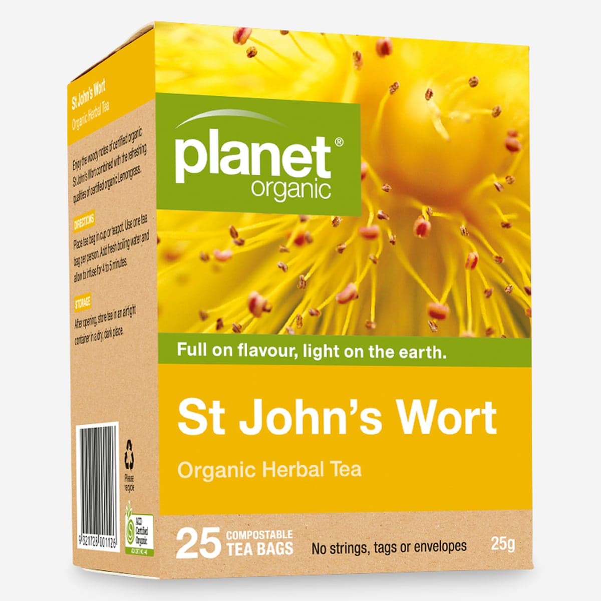 Thumbnail Planet Organic St Johns Wort Herbal Tea 25 Tea Bags