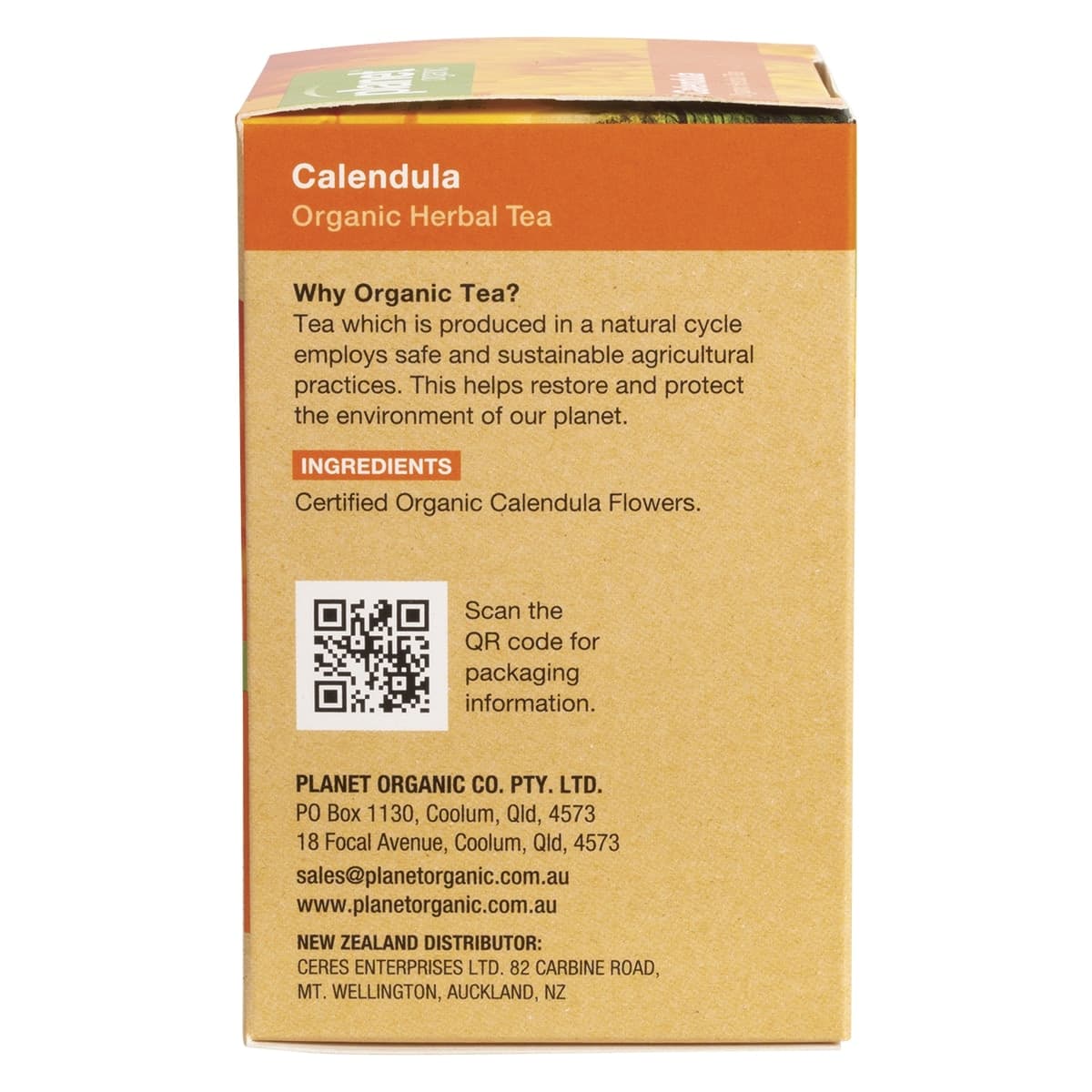 Thumbnail Planet Organic Calendula Herbal Tea Bags 25 Pack