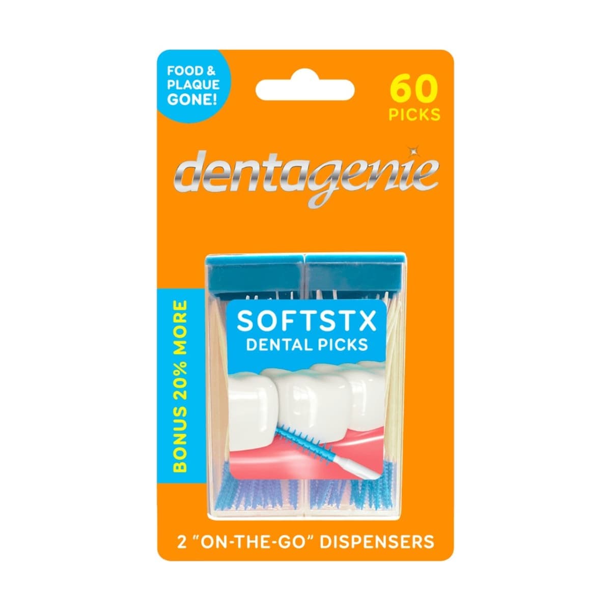 Thumbnail GO2 Dentagenie Softstx Minty 60 Pack