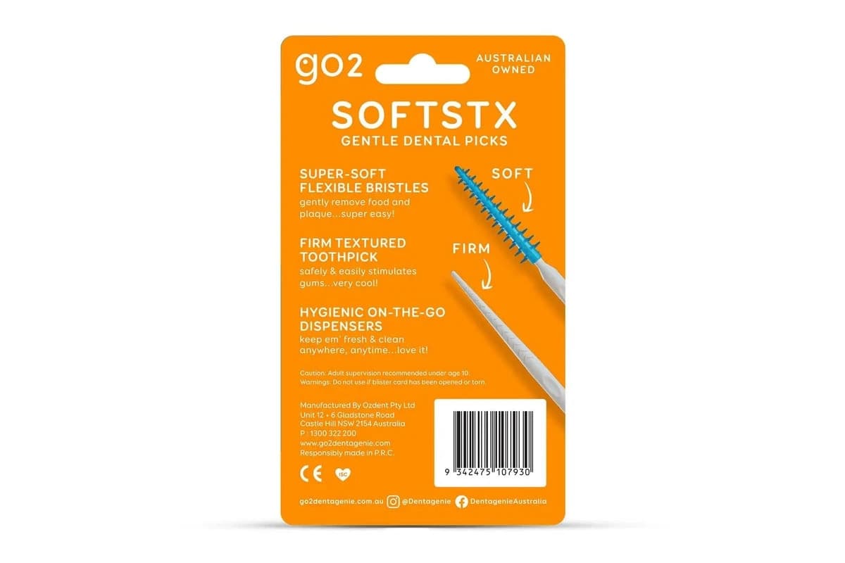 Thumbnail GO2 Dentagenie Softstx Minty 60 Pack