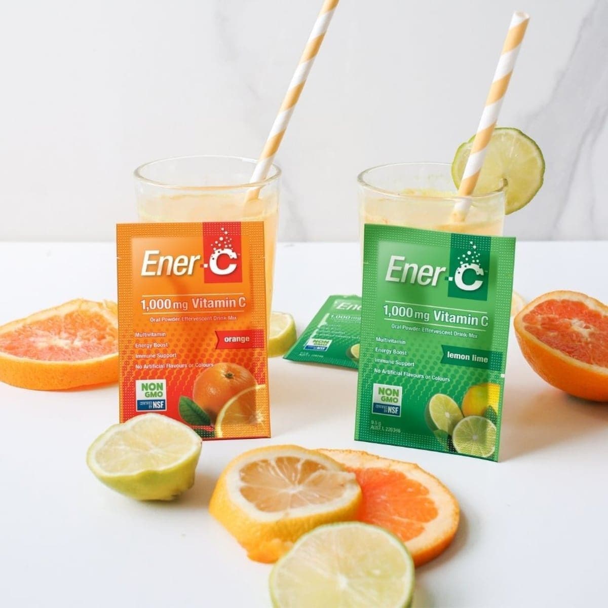 Thumbnail Ener-C 1000mg Vitamin C Orange Flavour 12 Sachets