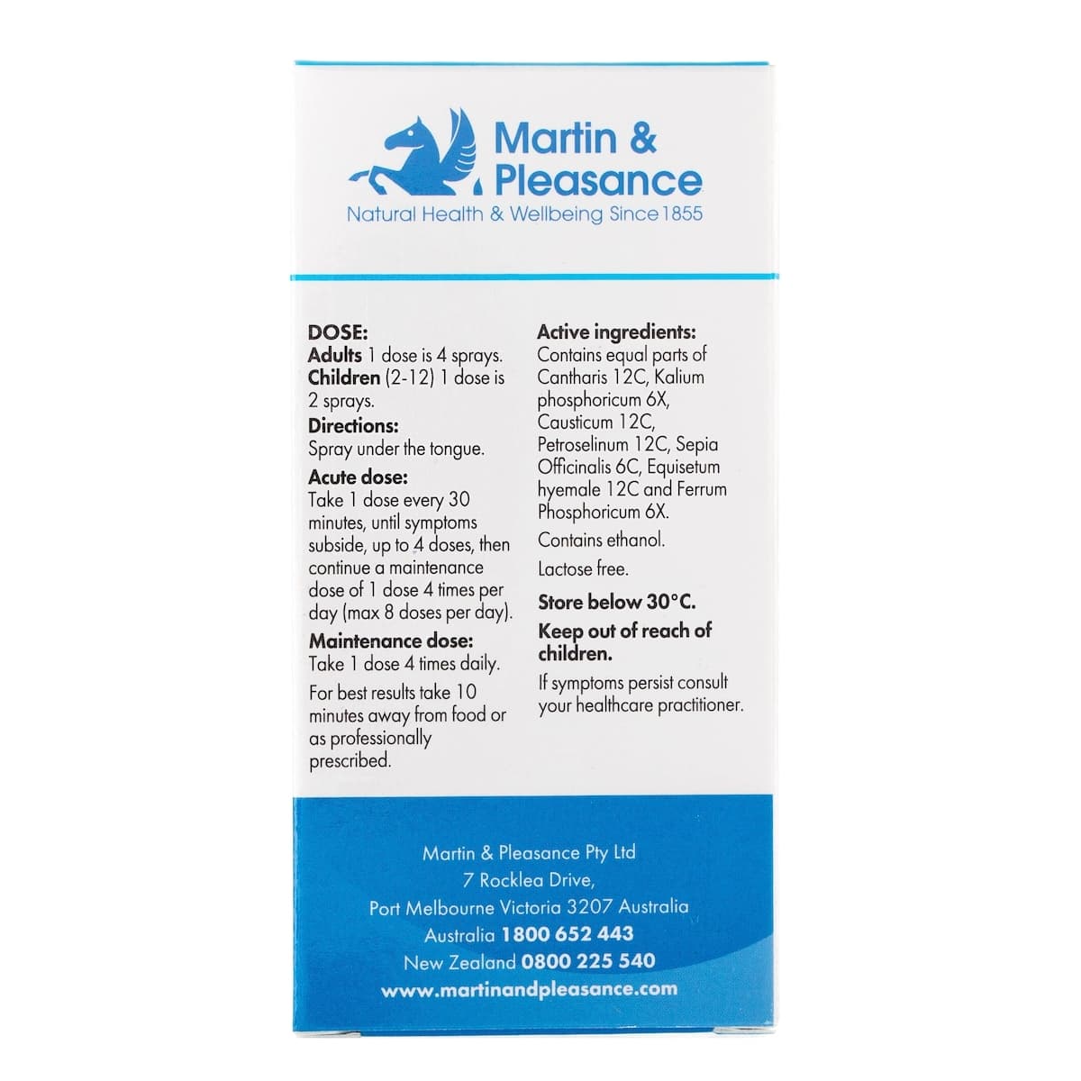 Thumbnail Martin & Pleasance Bladder Relief Spray 25ml