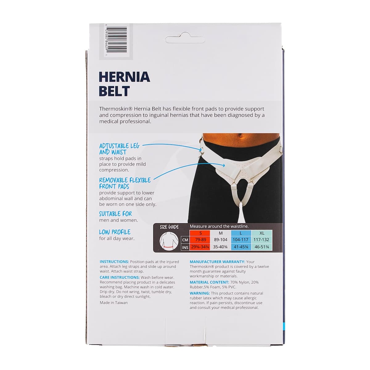 Thumbnail Thermoskin Hernia Belt Beige M