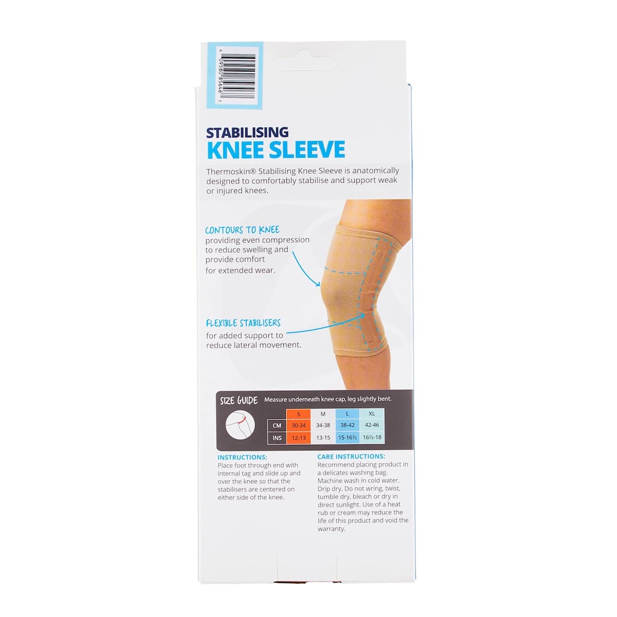 Thumbnail Thermoskin Elastic Stabilising Knee Sleeve L