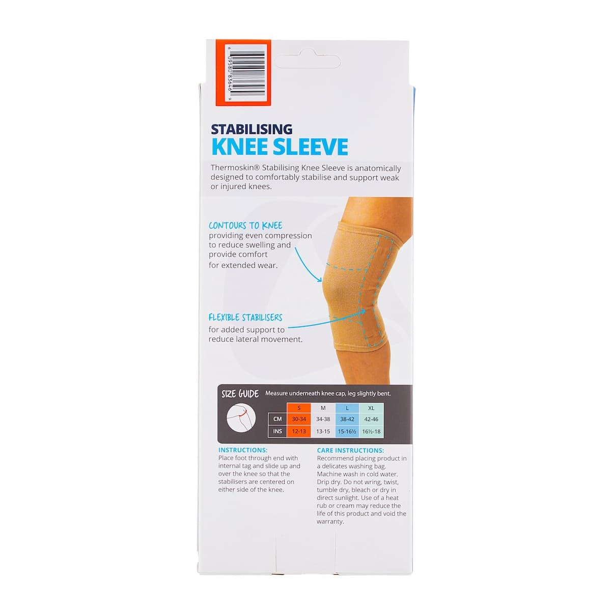 Thumbnail Thermoskin Elastic Stabilising Knee Sleeve S