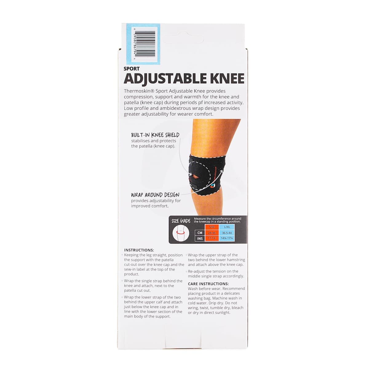 Thumbnail Thermoskin Sport Knee Adjustable L/XL 1 Brace