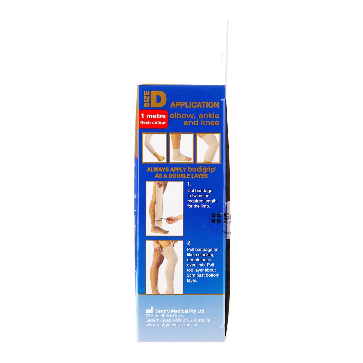 Thumbnail Bodigrip Tubular Support Bandage Size D 7.5cm x 1m