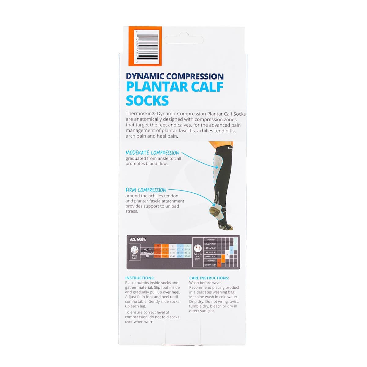 Thumbnail Thermoskin Plantar FXT Compression Calf Socks S