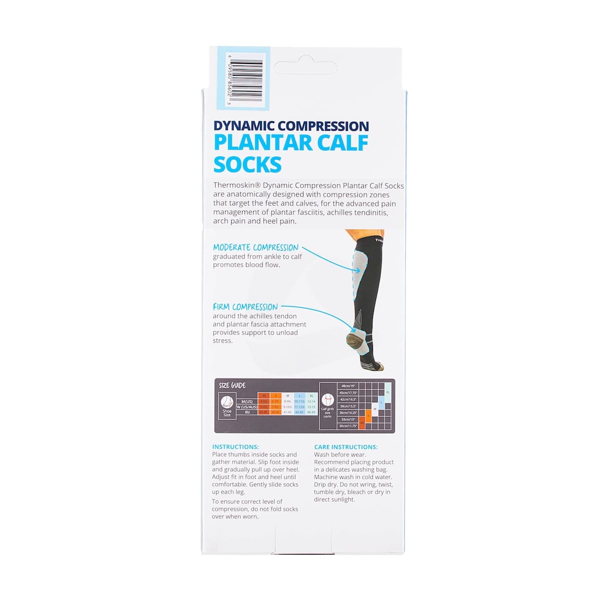 Thumbnail Thermoskin Plantar FXT Compression Calf Socks L