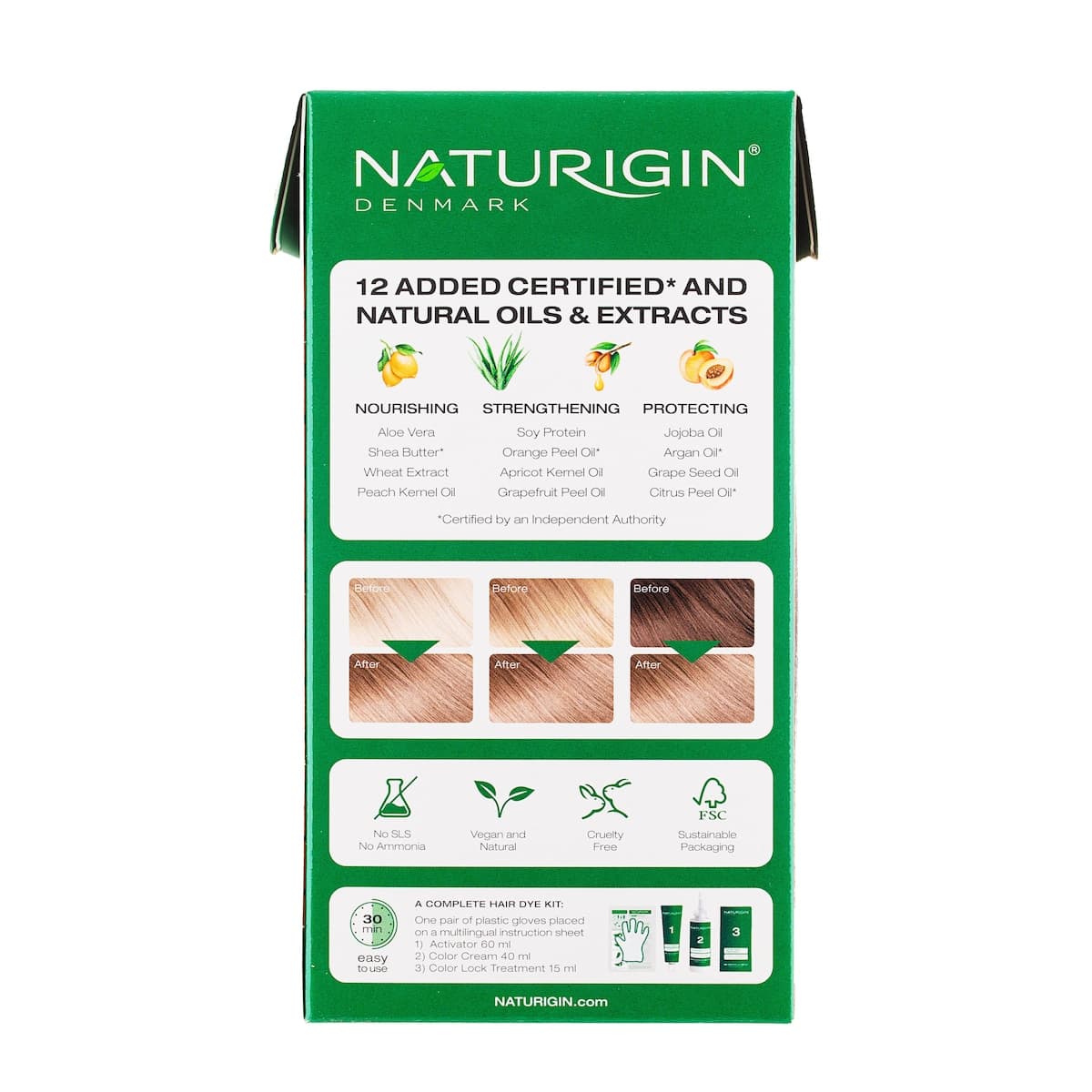 Thumbnail Naturigin 8.1 Light Ash Blonde Natural Permanent Hair Colour