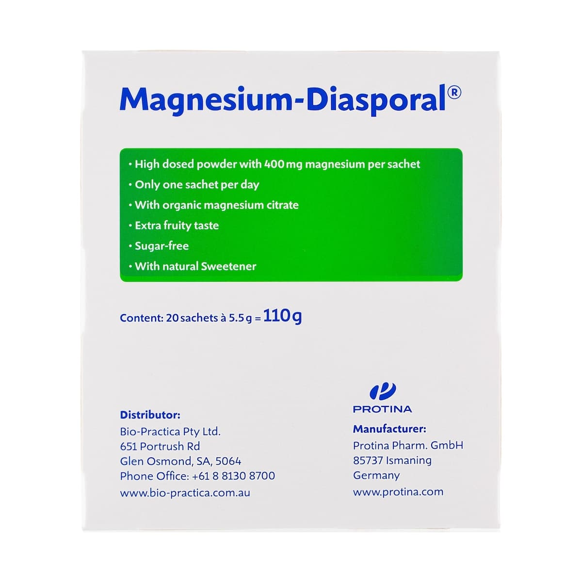 Thumbnail Magnesium Diasporal 20 Sachets