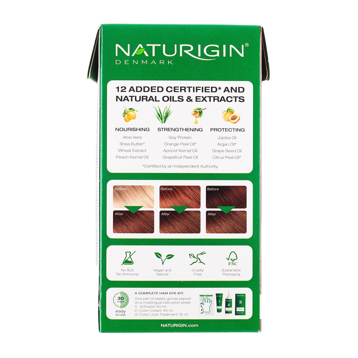 Thumbnail Naturigin 6.34 Medium Copper Blonde Natural Permanent Hair Colour