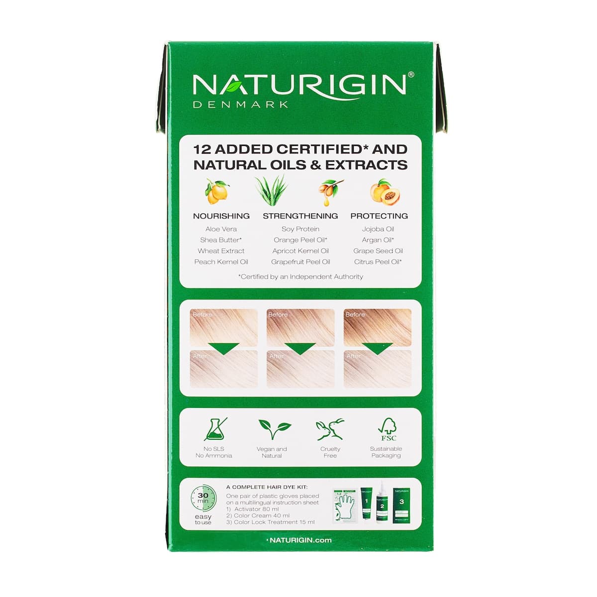 Thumbnail Naturigin 11.2 Extreme Ash Blonde Natural Permanent Hair Colour
