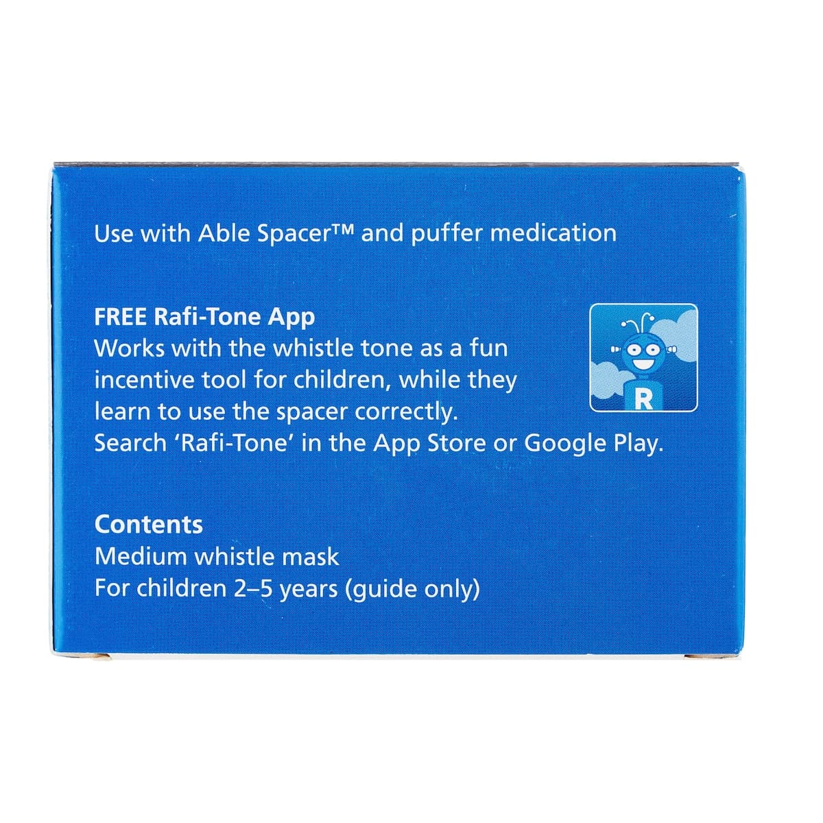Thumbnail ABLE Spacer Whistle Mask AntiBacterial Medium