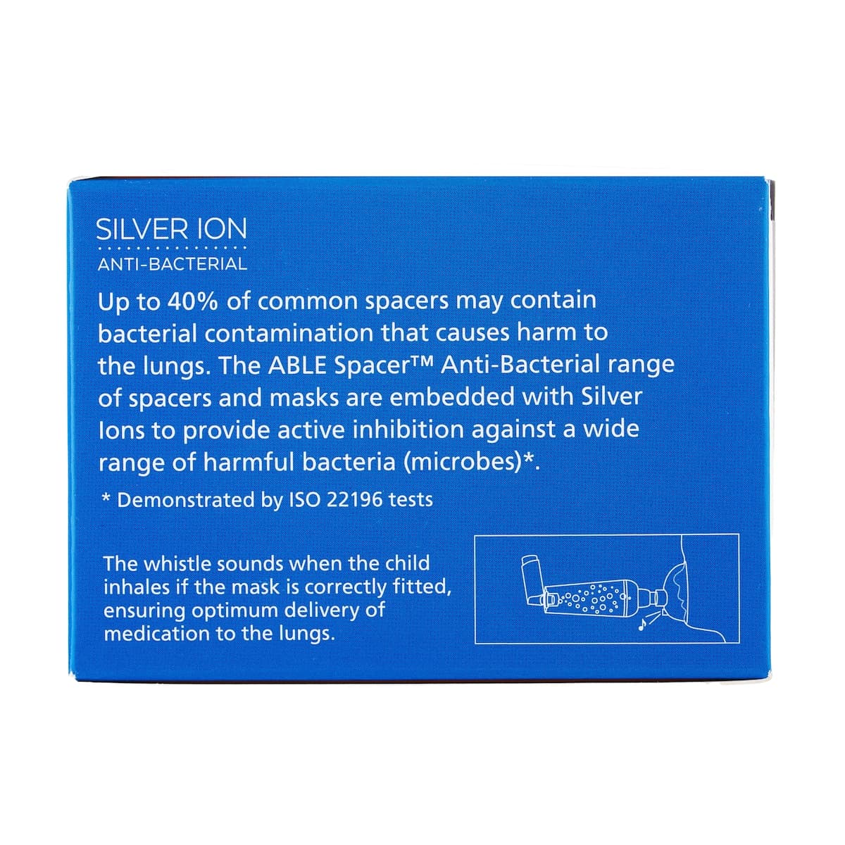 Thumbnail ABLE Spacer Whistle Mask AntiBacterial Medium