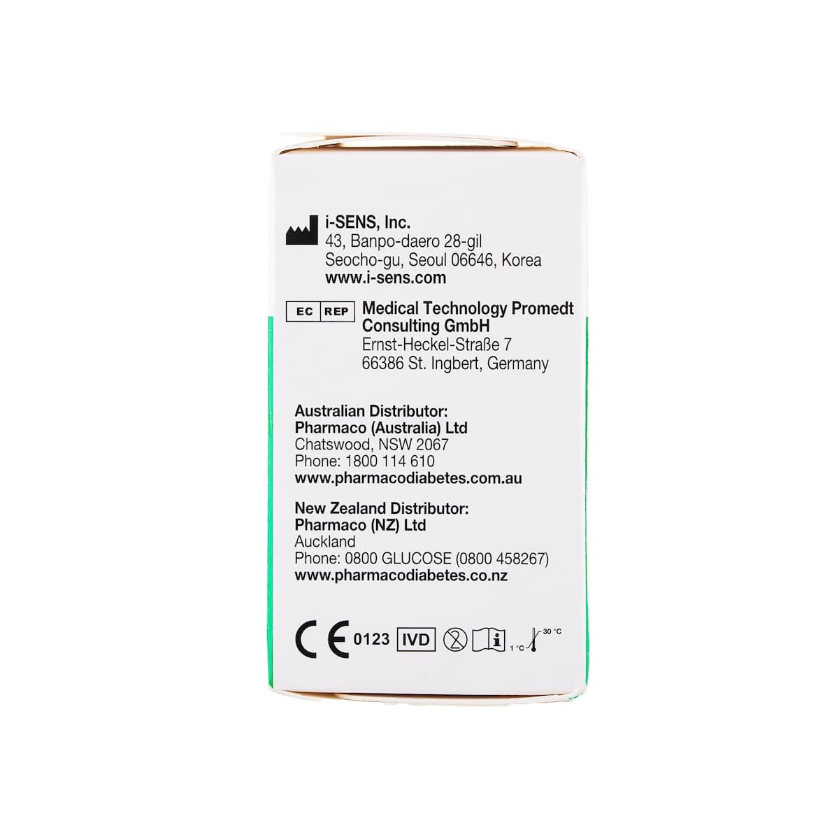 Thumbnail CareSens Pro Blood Glucose Test Strips 100 Pack