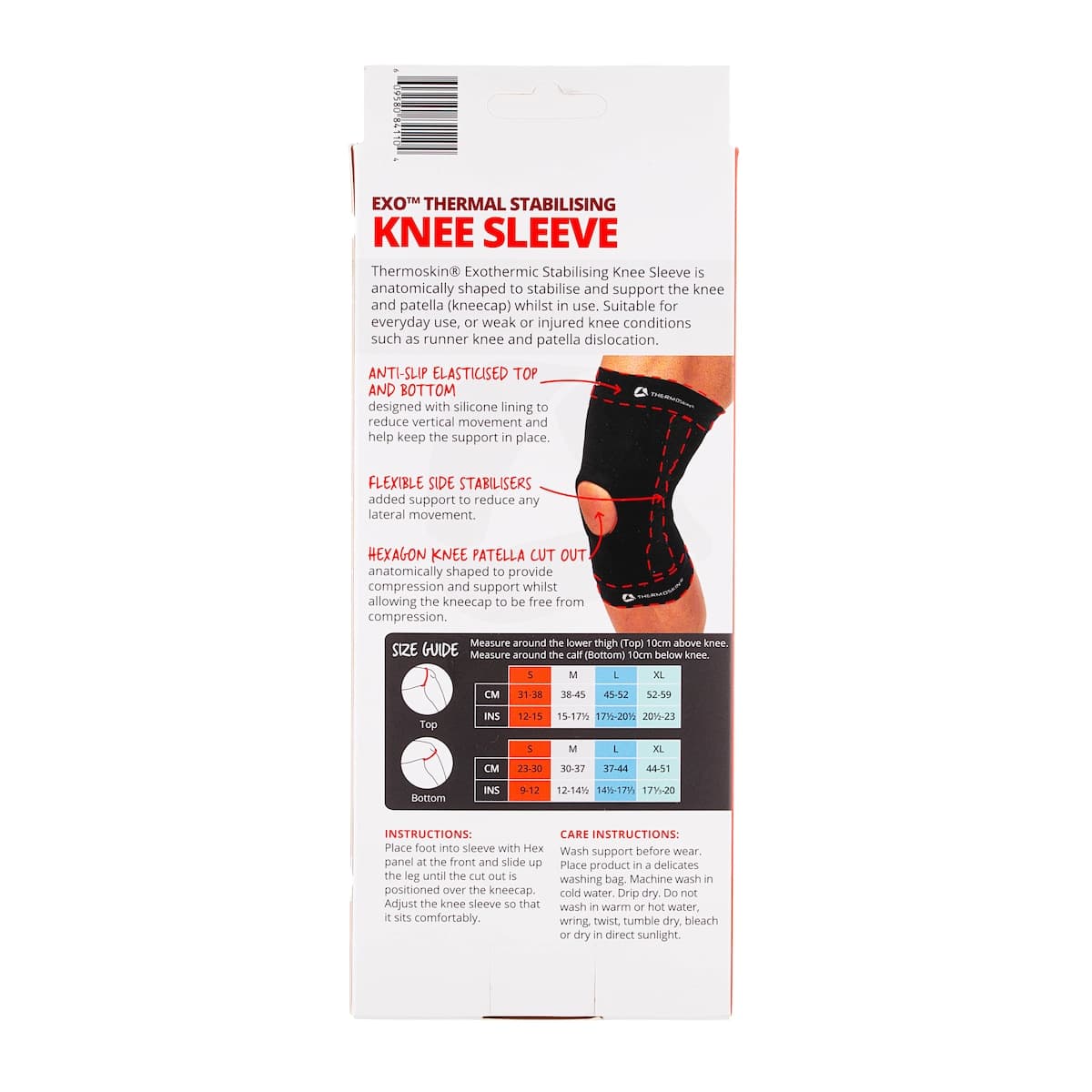 Thumbnail Thermoskin Exo Stabilising Knee Sleeve M