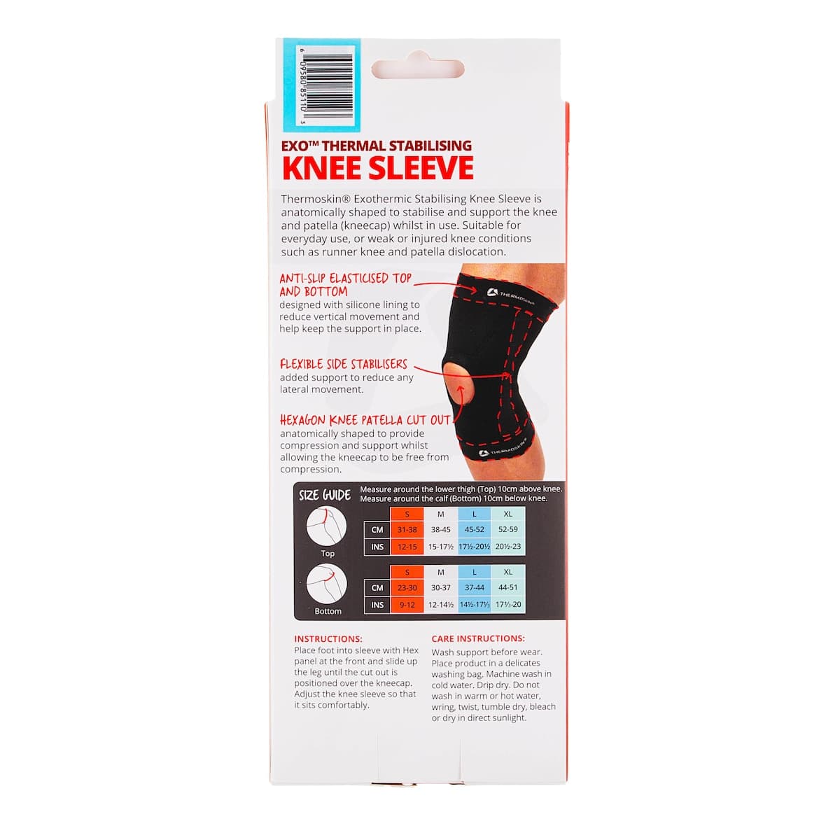 Thumbnail Thermoskin Exo Stabilising Knee Sleeve L