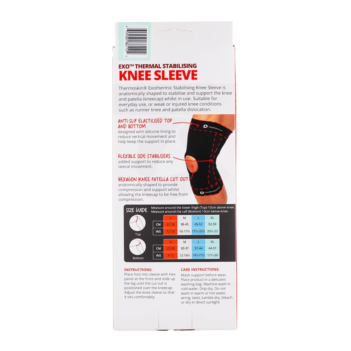 Thumbnail Thermoskin Exo Stabilising Knee Sleeve XL