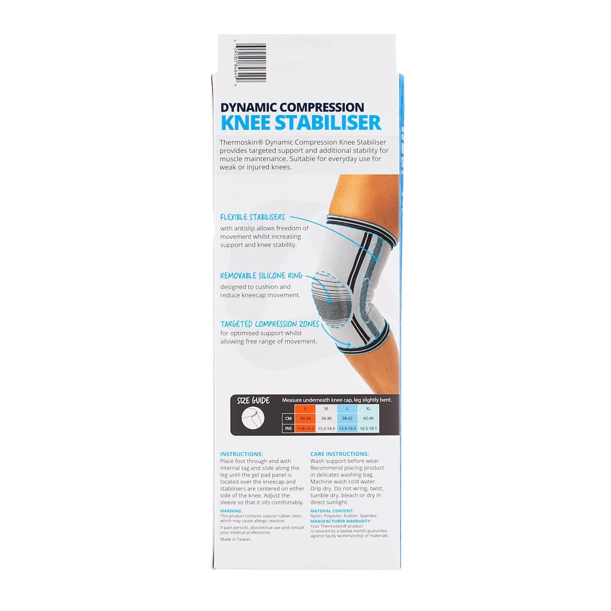 Thumbnail Thermoskin Dynamic Compression Knee Stabiliser M