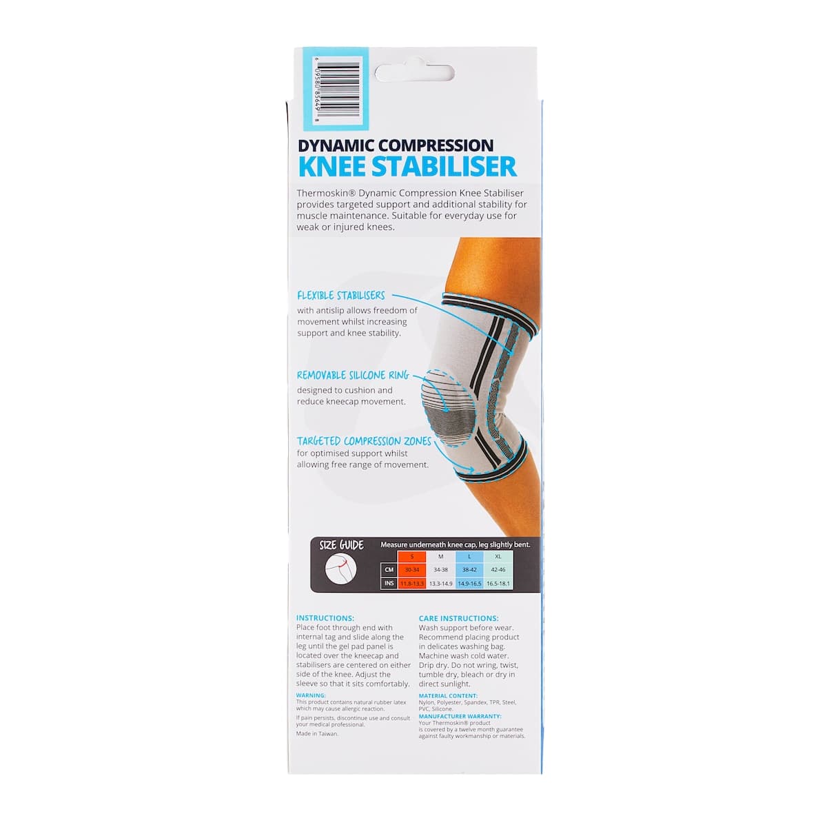 Thumbnail Thermoskin Dynamic Compression Knee Stabiliser L