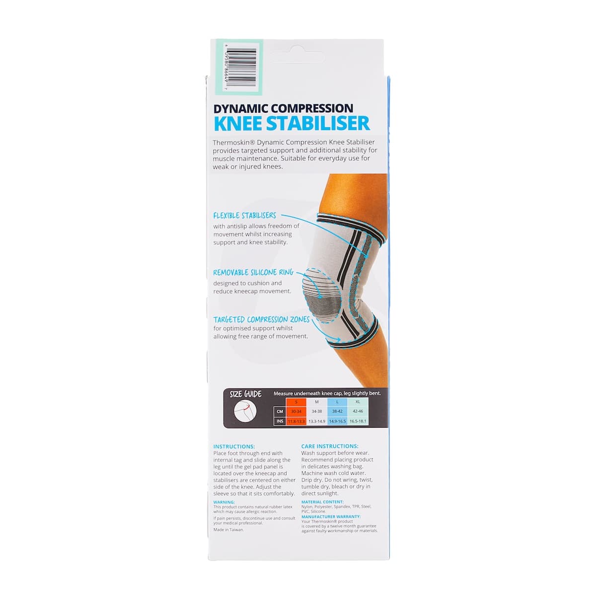 Thumbnail Thermoskin Dynamic Compression Knee Stabiliser XL