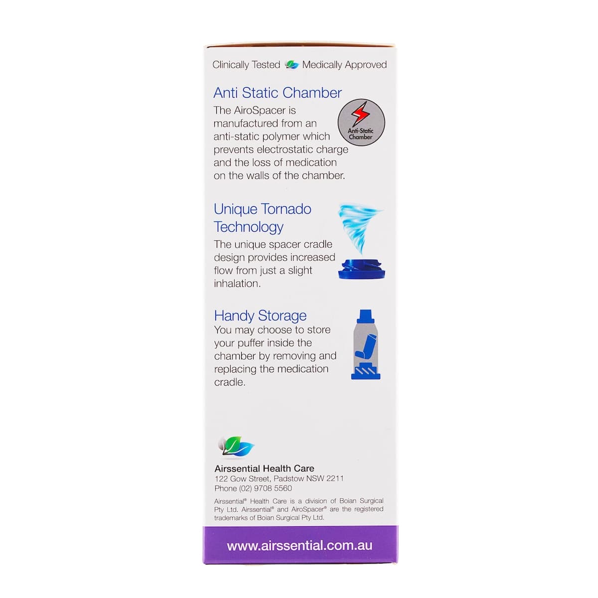Thumbnail Airssential AiroSpacer Medication Chamber