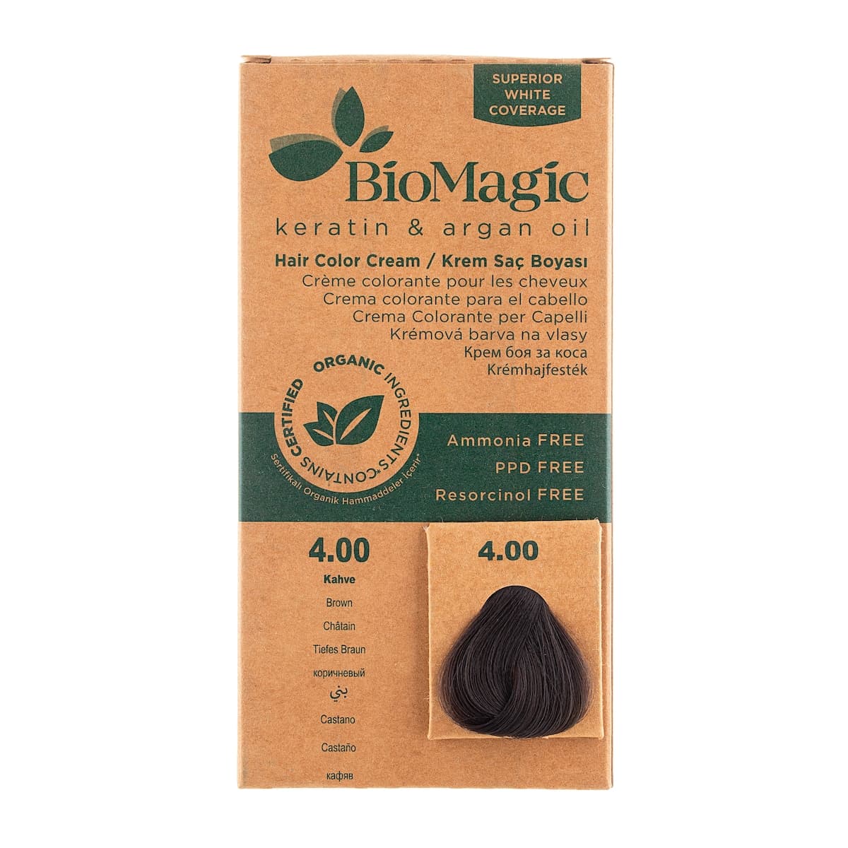 Thumbnail Bio Magic Hair Colour Cream Brown 4.00