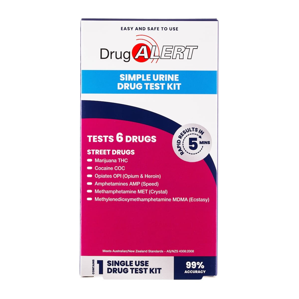 Thumbnail Drug Alert Street Drugs 1 Test Kit