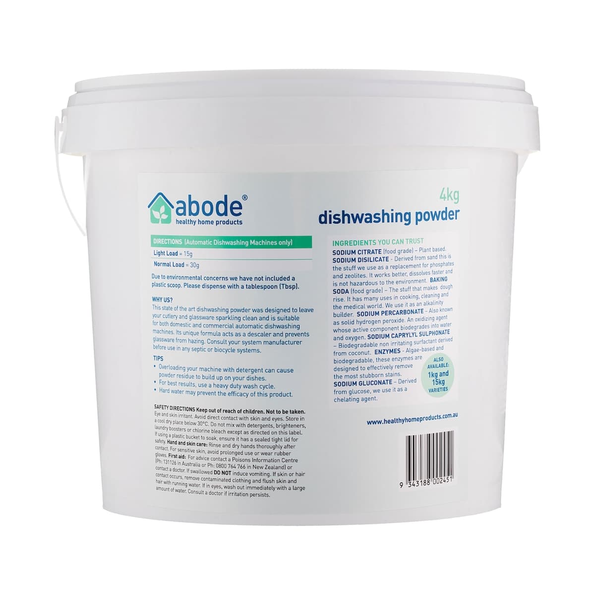 Thumbnail Abode Auto Dishwashing Powder 4Kg