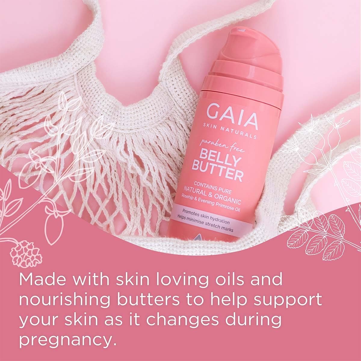 Thumbnail Gaia Skin Natural Pregnancy Belly Butter 140mL