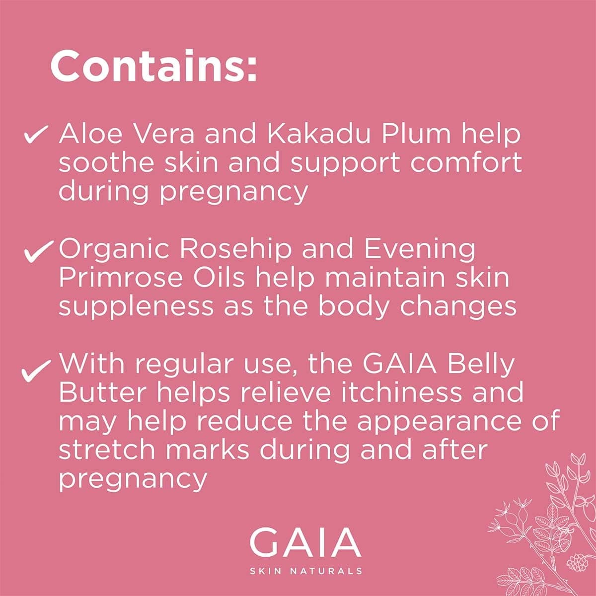 Thumbnail Gaia Skin Natural Pregnancy Belly Butter 140mL