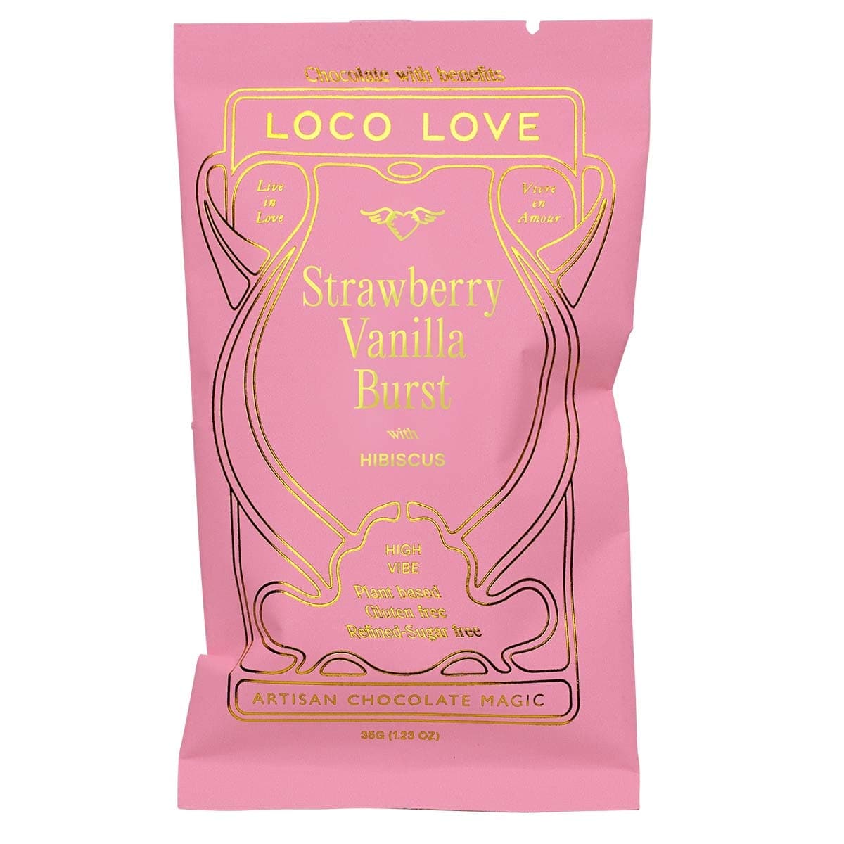 Thumbnail Loco Love Chocolate Twin Strawberry Vanilla Burst 70g